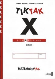matematik-tak 7.kl. x-serien, brøk - bog