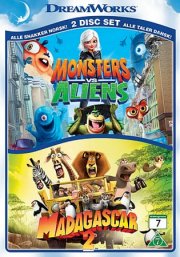 monsters vs aliens // madagascar 2 - DVD