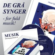 musikakkompagnement til de grå synger 3 - CD Lydbog