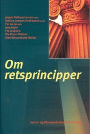 om retsprincipper - bog