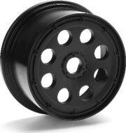 Outlaw Wheel Black (120x65mm/-10mm Offset/2pcs) - Hp3336 - Hpi Racing