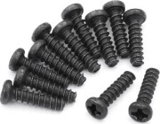 Billede af Pan Head Self Tapping Screws Pbho2*8mm - 540047 - Blackzon