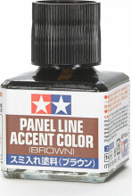 Tamiya - Panel Line Accent Color - Brown - Emalje Maling - 87132