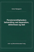 pensionsrettigheders behandling ved separation, skilsmisse og død - bog