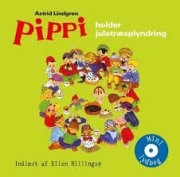 pippi langstrømpe holder juletræsplyndring - CD Lydbog