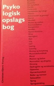 psykologisk opslagsbog - bog