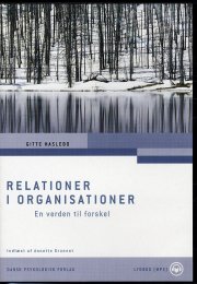 relationer i organisationer - CD Lydbog