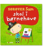 sørøver sam skal i børnehave - bog