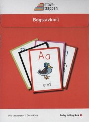 stavetrappen, bogstavkort - bog