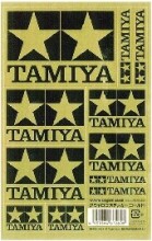 Tamiya Logo Stickers Gold - 67260