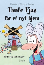 tante fjas får et nyt hjem - tante fjas vasker gulv - bog