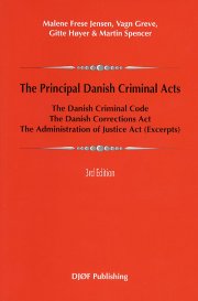 the principal danish criminal acts - bog