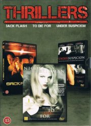 backflash // to die for // under suspicion - DVD