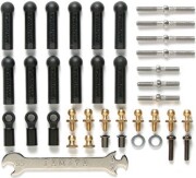 Tt-02b Full Turnbuckle Set - 54539 - Tamiya