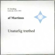unaturlig træthed - CD 5