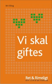 vi skal giftes - bog