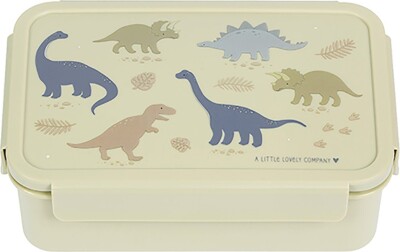 A Little Lovely Company - Bento Madkasse - Dinosaurs - 22 X 75 X 145 Cm