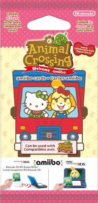 Animal Crossing Amiibo Kort - New Leaf + Sanrio | Se og køb på Gucca.dk