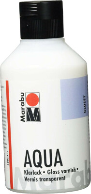 Marabu Aqua Klarlack – 500 Ml, Wasserbasiert, Für Spielzeug Und Bastelprojekte