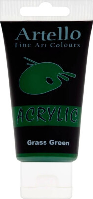 Daler-Rowney Simply Acrylic Colore Verde Foglia – 75ml – Pittura Acrilica Per Artisti E Hobbisti