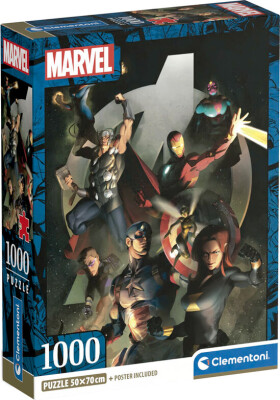 Køb Avengers Puslespil - Marvel - 1000 Brikker - Clementoni - Gucca.dk