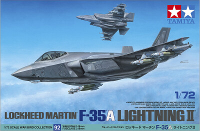 Maquette Avion F-35A Lightning II Lockheed Martin Au 1/72 Par Tamiya - Kit Neuf à Monter