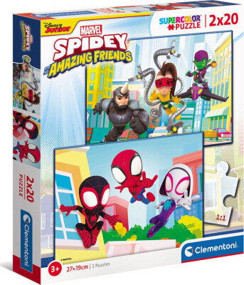 Køb Clementoni Puslespil - Spidey And His Amazing Friends - 2X20 ...