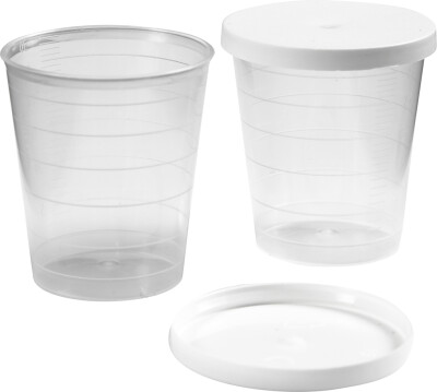 Bæger M Låg - 30 Ml - 75 Stk