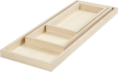 Bakker - L 20 30 40 Cm - B 10 12 15 Cm - 3 Stk