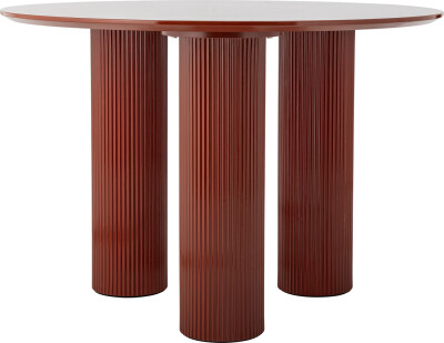 Bloomingville - Della Spisebord - Rød - 110 Cm - Mdf Træ