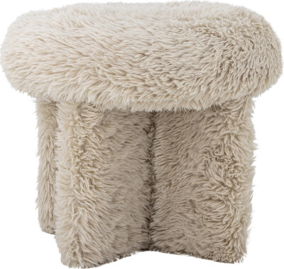 Bloomingville Puf - Frikka - Natur - Polyester