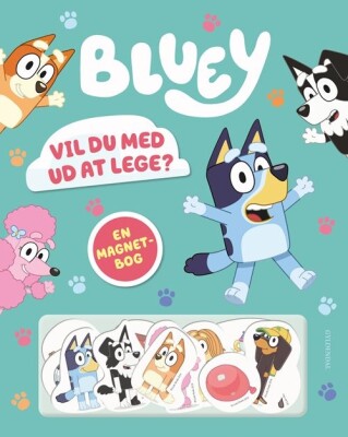 Bluey - Vil Du Med Ud At Lege? Af Ludo Studio Pty Ltd - Hæftet Bog ...