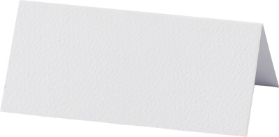 Bordkort - Hvid - 9X4 Cm - 20 Stk