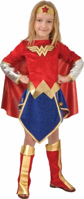 Massakre telefon Regeringsforordning Wonder Woman Kostume Til Børn - Dc - 124 Cm | Se tilbud og køb på Gucca.dk