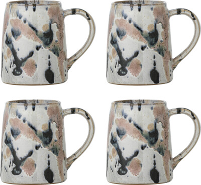 Creative Collection - Winnie Krus - Multifarvet - Stentøj - 4 Stk