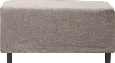 House Doctor - Puf - Hazel Night - Gråbrun - 65X80 Cm