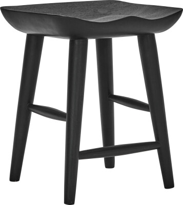 House Doctor - Skammel - Hdbar - Træ - Sort - H 46 Cm