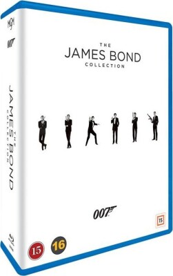 crush træt civilisation James Bond Collection - 1-24 Box Blu-Ray Film → Køb billigt her - Gucca.dk