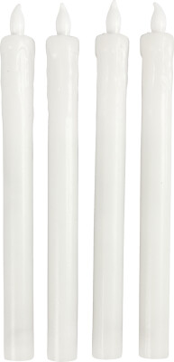 Kunstige Led Stearinlys - 24 5X20 Mm - 4 Stk
