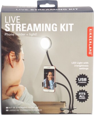 Kikkerland Live Streaming Kit
