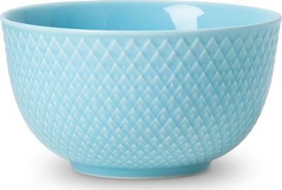 Lyngby Porcelæn - Rhombe Color Skål 11 Cm - Turkis