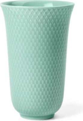 Lyngby Porcelæn - Rhombe Color Vase - 20Cm - Aqua