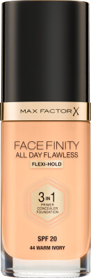 Max Factor 3 In 1 Foundation All Day Flawless - 55 Beige | Se tilbud og køb på