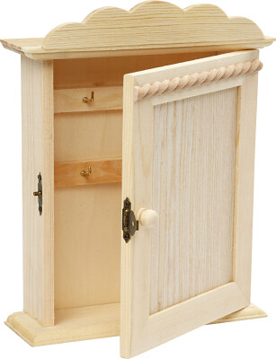 Nøgleskab - Str 18X6X22 Cm - 1 Stk