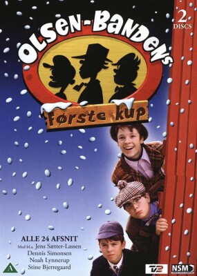 DVD-forside: Olsen-bandens første kup