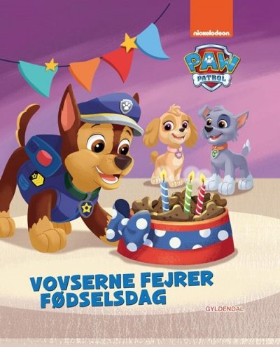 Paw Patrol Vovserne Fejrer Fødselsdag - Bog - Gucca.dk