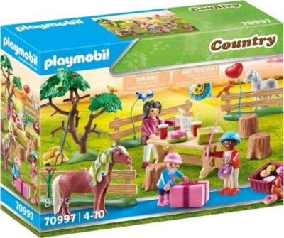 Playmobil Country - Børnefødselsdag På Rideskolen 70997 | Se tilbud og køb på Gucca.dk