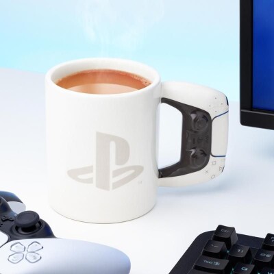 Ps5 Krus - Dualsense Controller - Hvid - 480 Ml