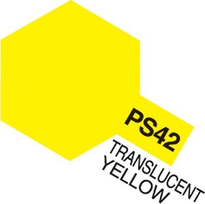 Køb Tamiya Spraymaling - Ps-42 Translucent Yellow - 86042 - Gucca.dk
