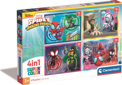 Køb Marvel Puslespil - Spidey And His Amazing Friends - Clementoni - 4 ...